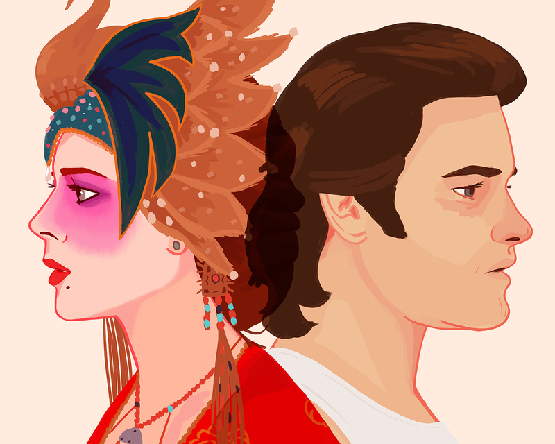 Jack and Gracie from Big Trouble in Little China